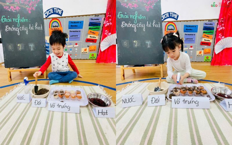 Hãy nhìn lại những khoảnh khắc đáng yêu của các con trong hoạt động thú vị này nhé!