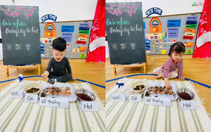 Hãy nhìn lại những khoảnh khắc đáng yêu của các con trong hoạt động thú vị này nhé!